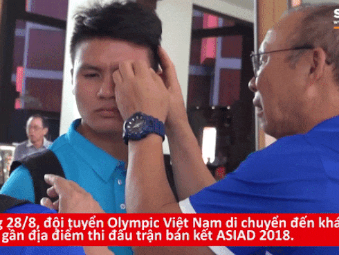 Trước thềm bán kết, cùng xem loạt clip không còn khoảng cách thầy trò của HLV Park bên U23 Việt Nam-1