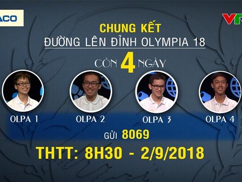Loạt kỷ lục của Đường lên đỉnh Olympia năm thứ 18-1