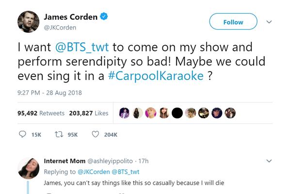 Từ bà trùm Next Top Model đến bác tài Carpool Karaoke, nhiều vị host nổi tiếng tha thiết BTS đồng ý tham gia chương trình của mình-3