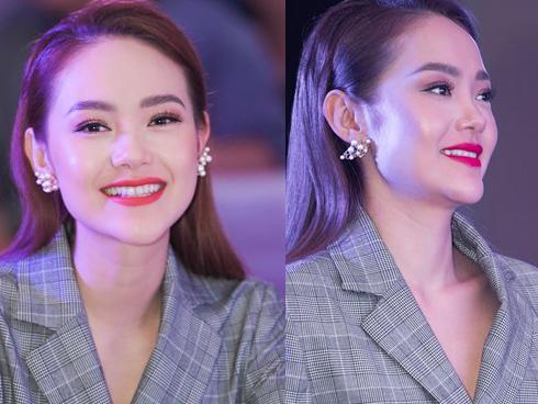 'Chiếc cằm trứ danh' của Minh Hằng có vẻ đã chịu nằm yên sau thời gian dài làm khổ mỹ nhân