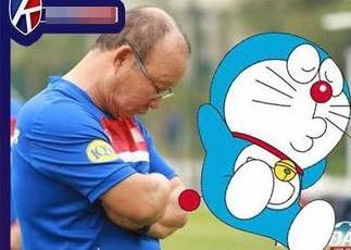 Phì cười trước loạt khoảnh khắc của HLV Park Hang Seo được cosplay y chang chú mèo máy Doraemon-2