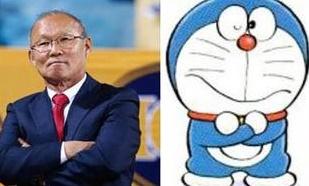 Phì cười trước loạt khoảnh khắc của HLV Park Hang Seo được cosplay y chang chú mèo máy Doraemon-7