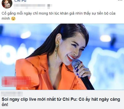 Sau nhiều nỗ lực, Chi Pu bày tỏ tự tin hơn với giọng hát live của mình-1