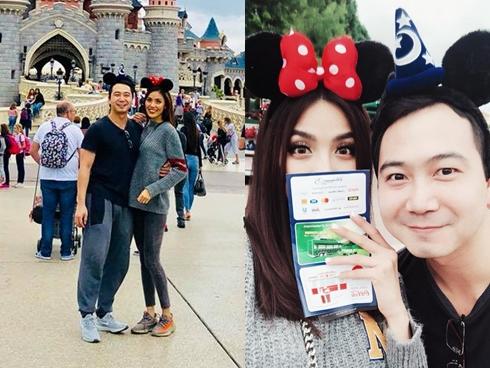 Lan Khuê sánh đôi bên ông xã Tuấn John du hí trời tây-13