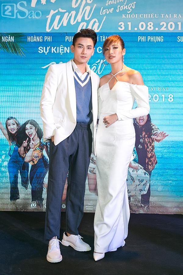 Cùng diện menswear, Thanh Hằng và Minh Hằng đẹp bất phân thắng bại trên thảm đỏ Mùa viết tình ca-5