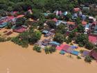 Hàng trăm nhà ven sông Mã bị nhấn chìm