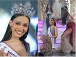 'Bá đạo' như tân Hoa hậu Chuyển giới Thái Lan 2018: Ngồi sụp xuống sàn để nhận vương miện