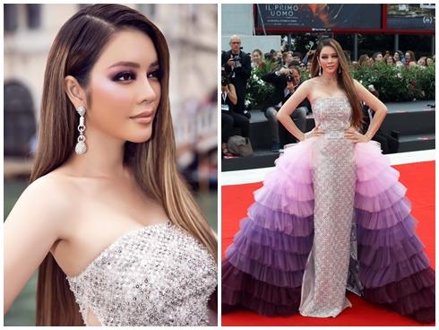 Lãnh sự danh dự Lý Nhã Kỳ 'đốt nóng' thảm đỏ ngày thứ ba LHP Venice