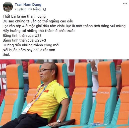 Dân mạng buồn, tiếc, nhưng trên tất cả là thương Olympic Việt Nam-2