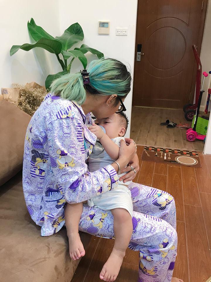 Cuối cùng Bella đã được gặp con trai, không còn chửi bới và liên tục nói lời cảm ơn hot mom Hằng Túi-2