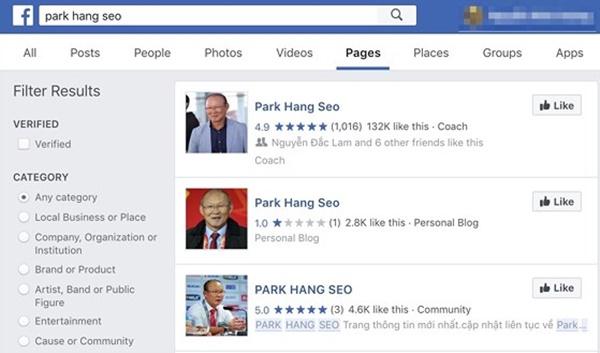 Giả mạo Facebook HLV Park Hang-seo có thể bị phạt 10-20 triệu-1