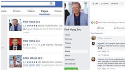 Giả mạo Facebook HLV Park Hang-seo có thể bị phạt 10-20 triệu