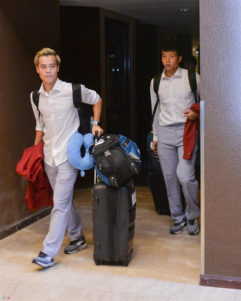 U23 Việt Nam cực bảnh bao di chuyển lên chuyên cơ riêng, dự kiến 12h30 sẽ có mặt tại Nội Bài-2