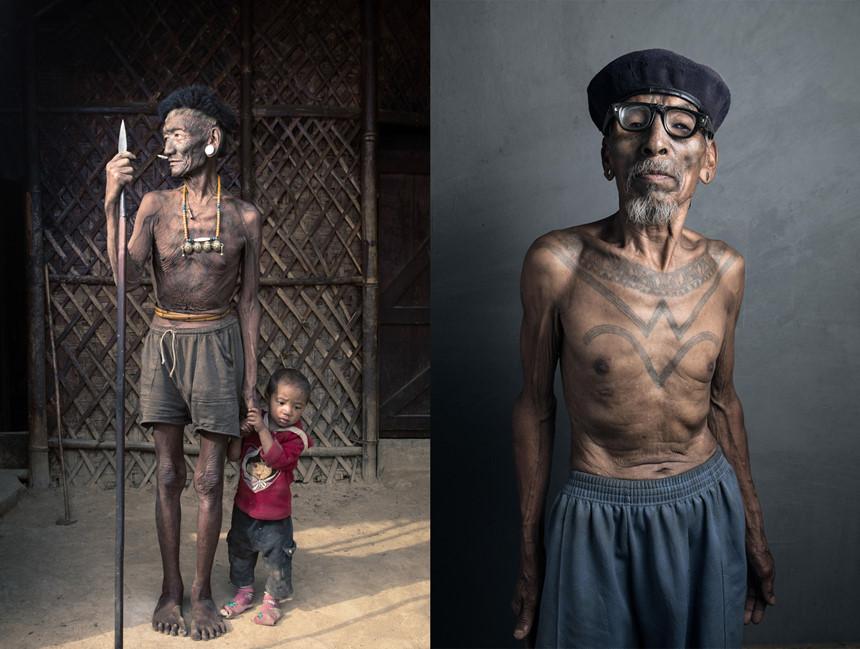 Hình xăm phai mờ, tục săn đầu người của bộ tộc Ấn Độ dần mai một-8