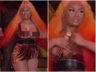 Nicki Minaj gặp sự cố lộ ngực trần khi đang biểu diễn