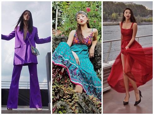 Khánh Linh The Face lăng-xê mốt suit không nội y - Salim hóa quý cô boho 'tắc kè' rực rỡ nhất street style tuần qua