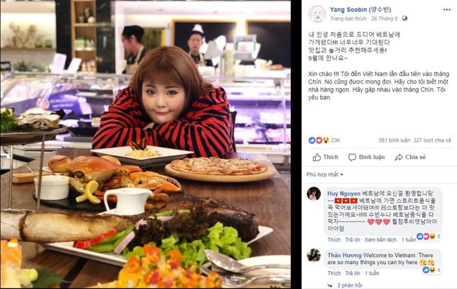 Thánh ăn Yang Soo Bin sẽ đến Việt Nam trong tháng 9-2