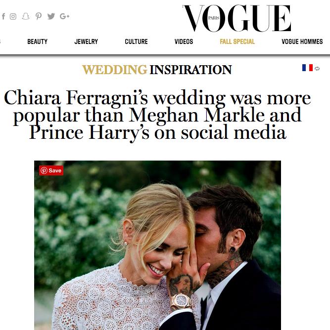 Đám cưới của blogger Chiara Ferragni hot hơn cả hôn lễ hoàng gia Anh-1