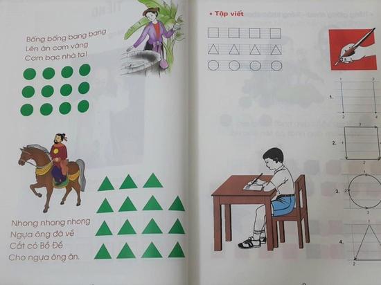 Đọc thơ theo ô vuông, hình tam giác: Có phải đang dạy trẻ học vẹt?