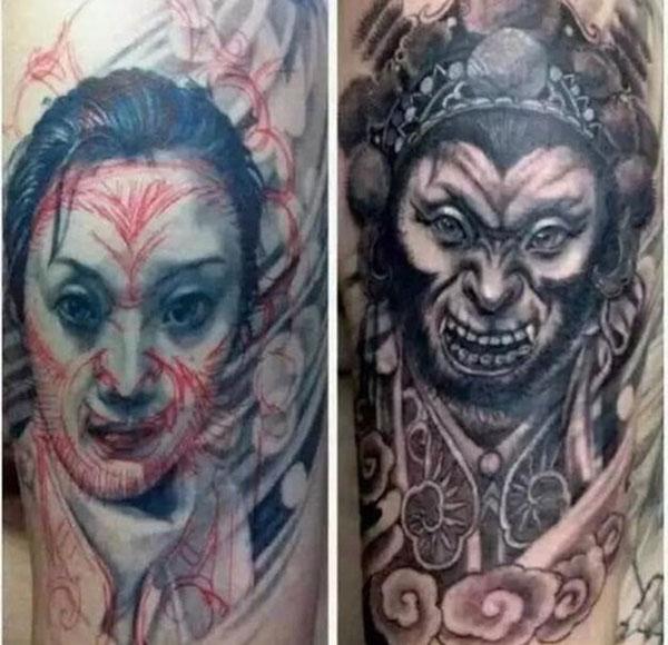 Hậu chia tay, anh chàng để hình xăm bạn gái đeo khẩu trang khiến dân tình tranh cãi-8