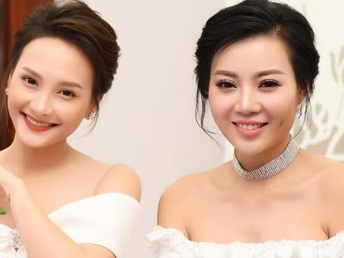 'Gái ngành Quỳnh búp bê' Thanh Hương cùng Bảo Thanh gây chú ý vì gương mặt khác lạ