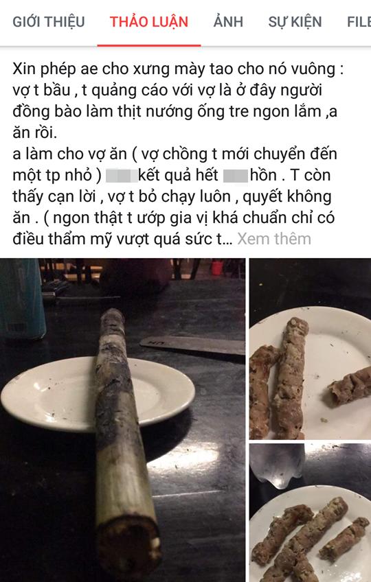 Vợ chạy mất dép còn dân mạng choáng váng trước món thịt nướng chồng soái ca trổ tài đãi vợ yêu-1