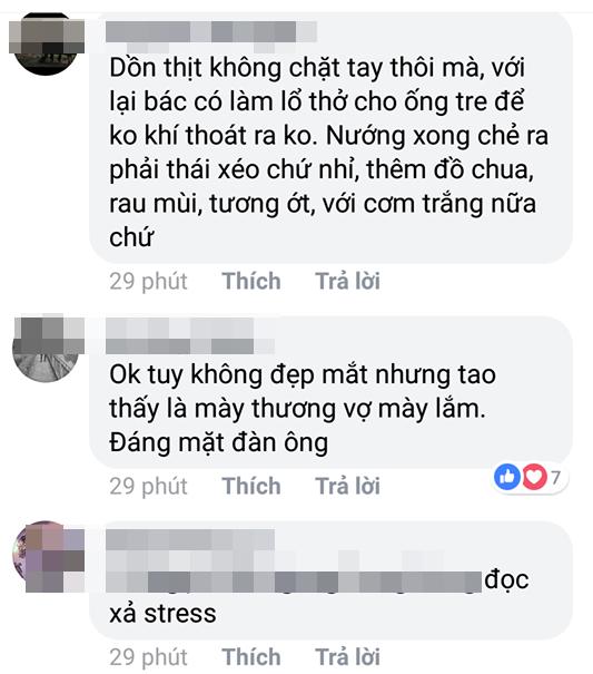 Vợ chạy mất dép còn dân mạng choáng váng trước món thịt nướng chồng soái ca trổ tài đãi vợ yêu-6