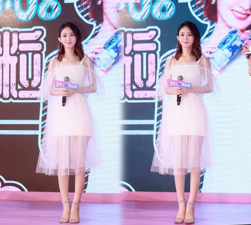 Trong khi Triệu Lệ Dĩnh một mực phủ nhận mang thai, vòng 2 của mỹ nhân vẫn đang ngày càng to bất thường-7