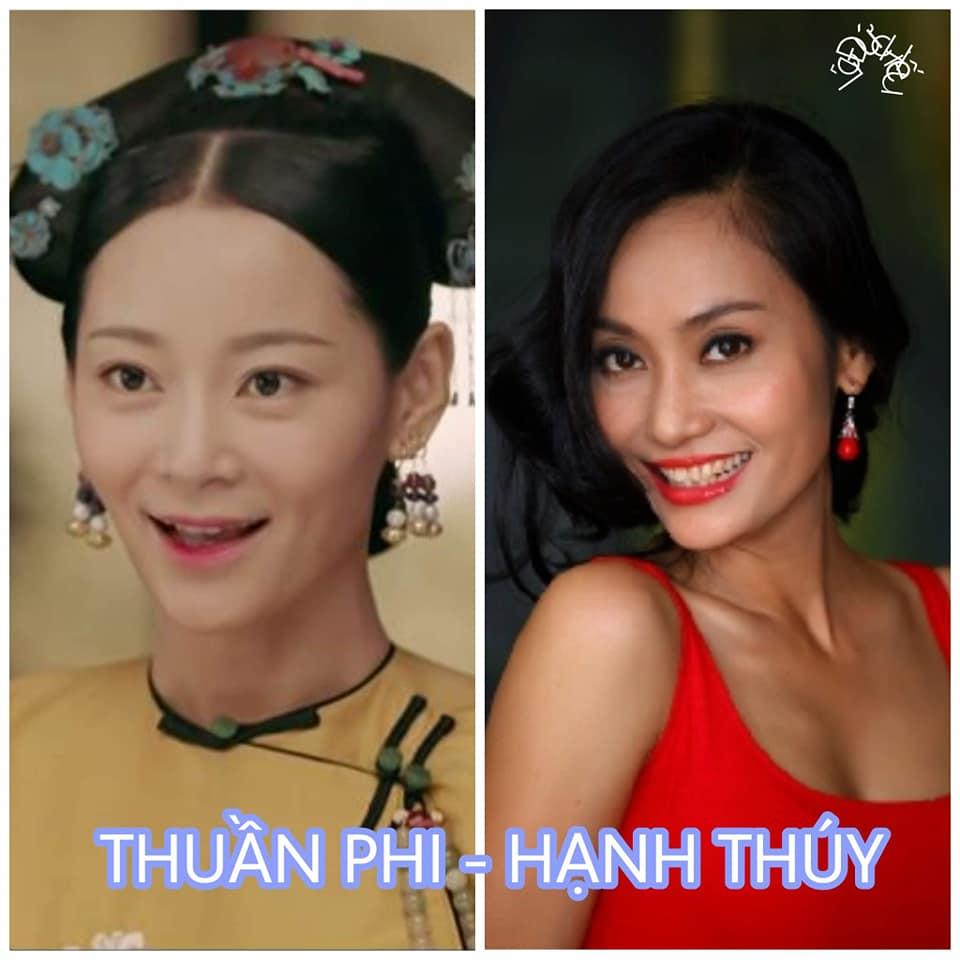 Cười ngất với loạt hình mỹ nhân Việt biến thành bản sao của dàn hậu cung Diên Hi Công Lược-4