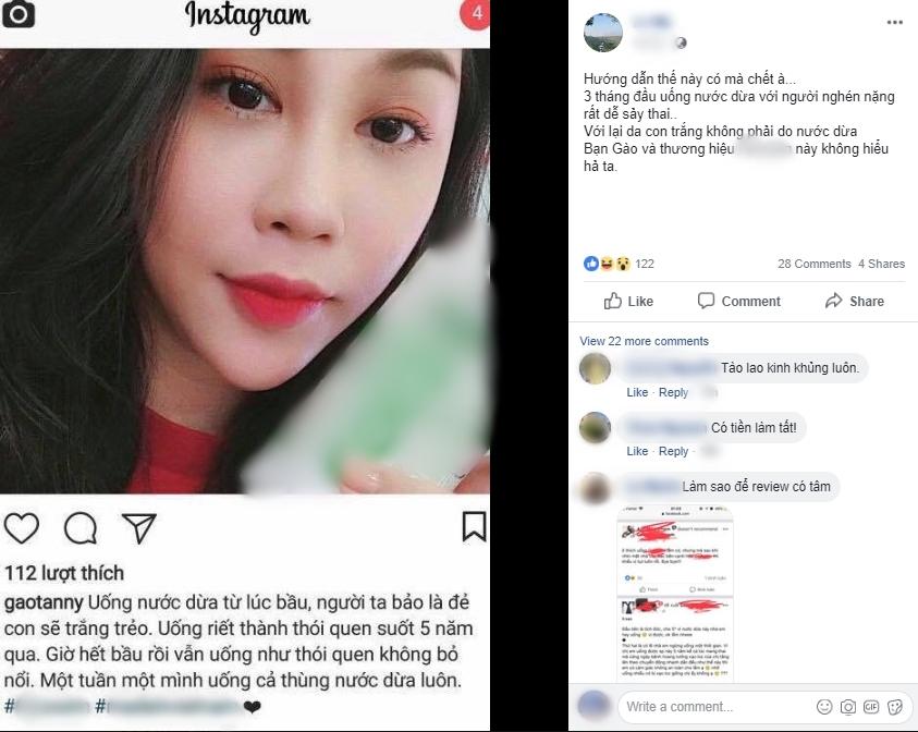 Quảng cáo nước dừa phản khoa học có thể khiến bà bầu sảy thai, nhà văn Gào bị cộng đồng mạng phẫn nộ đòi tẩy chay-2
