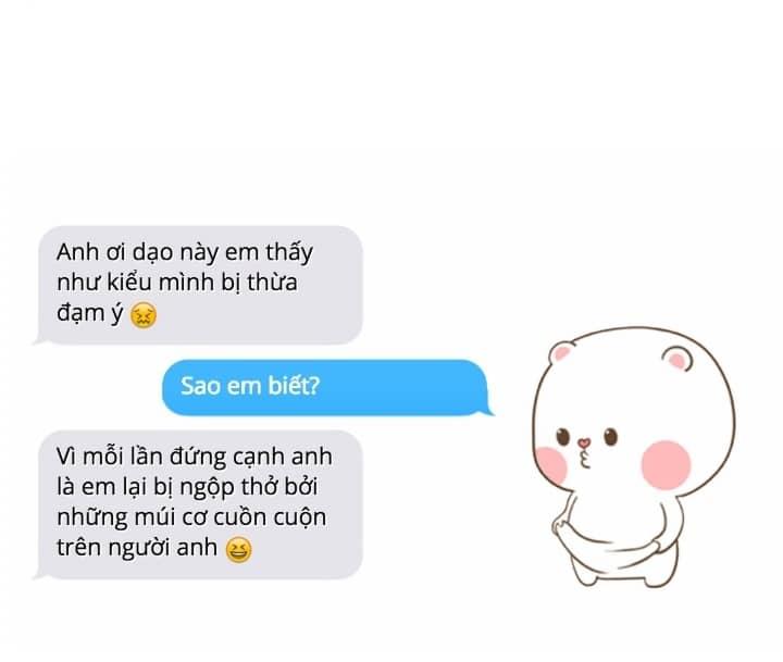 Nhắn tin thả thính tình như cái bình, cười không ngậm được miệng chỉ có thể là của crush-3