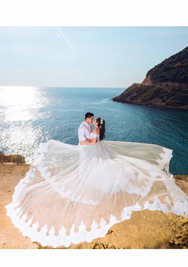 Ngắm trọn bộ ảnh cưới của Hoa hậu Đại dương Đặng Thu Thảo-1