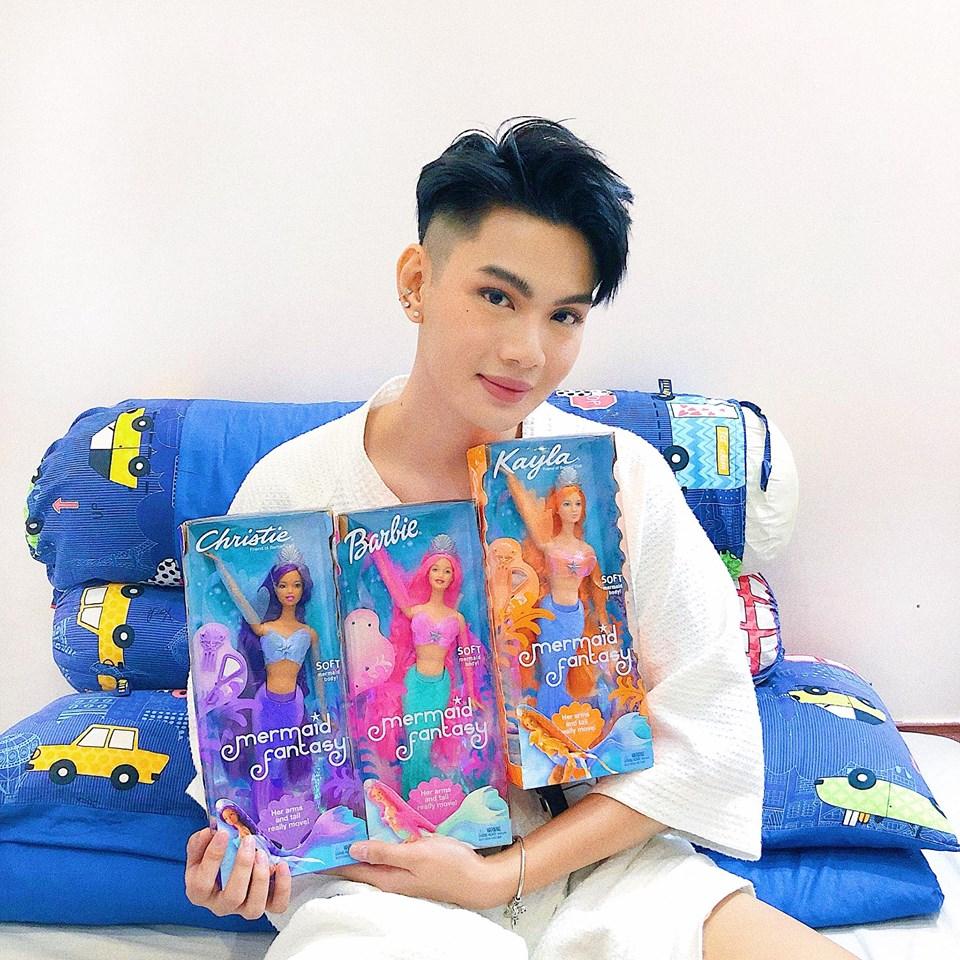 Chỉ tặng 3 búp bê xinh đẹp, bạn trai thứ 15 khiến Đào Bá Lộc cười như được mùa sau trận cãi vã-1