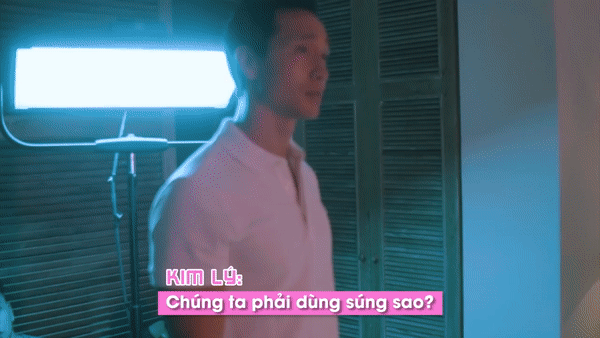 Kim Lý không vui khi để Hồ Ngọc Hà... bắn súng vào đầu-1