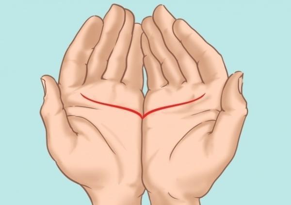 Muốn biết bạn có vận đào hoa hay tình duyên đứt đoạn chỉ cần đặt 2 bàn tay cạnh nhau là sẽ rõ-2