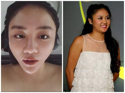 PHÁT HOẢNG với chiếc cằm nhọn tam giác ngược của Văn Mai Hương