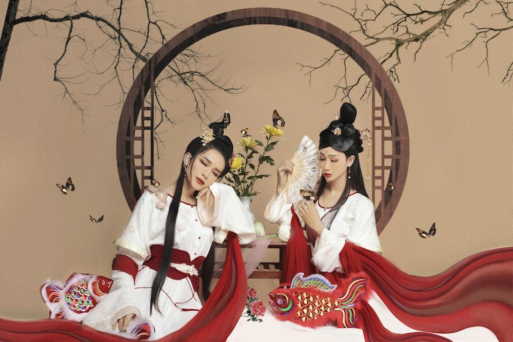 BB Trần tiếp tục khoe tài giả gái đỉnh cao khi hóa thân cực xinh đẹp thành chị Hằng-3