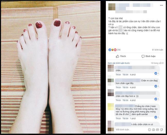 Sở hữu đôi chân nuột như gái đôi mươi, chàng trai kêu trời vì suốt ngày bị người yêu đem ra tập sơn móng chân-1