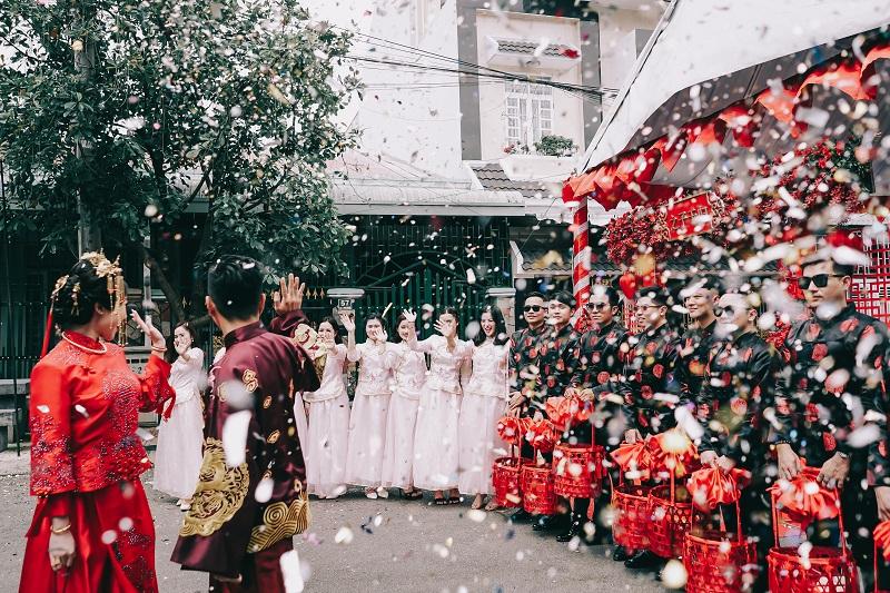 Bộ ảnh ăn hỏi độc đáo của cặp đôi người Việt gốc Hoa gây sốt mạng xã hội-8