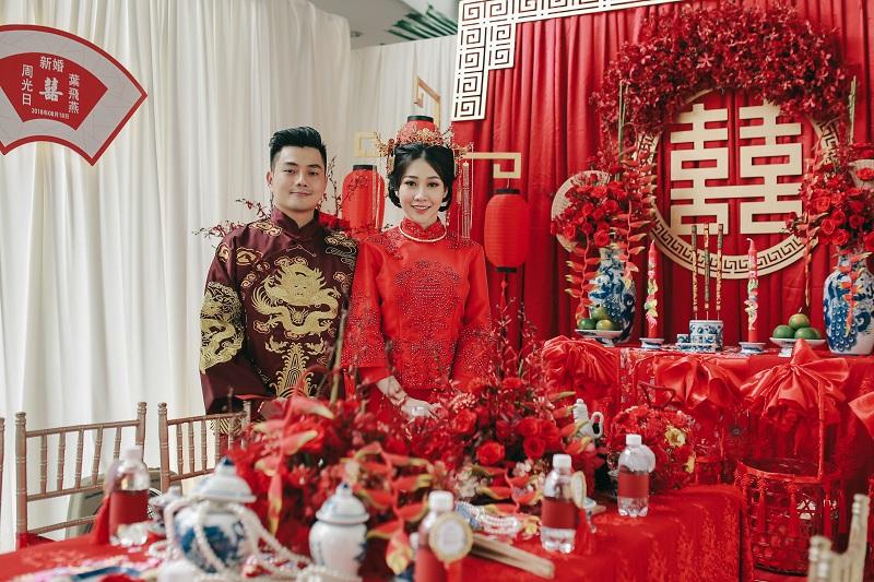 Bộ ảnh ăn hỏi độc đáo của cặp đôi người Việt gốc Hoa gây sốt mạng xã hội-10