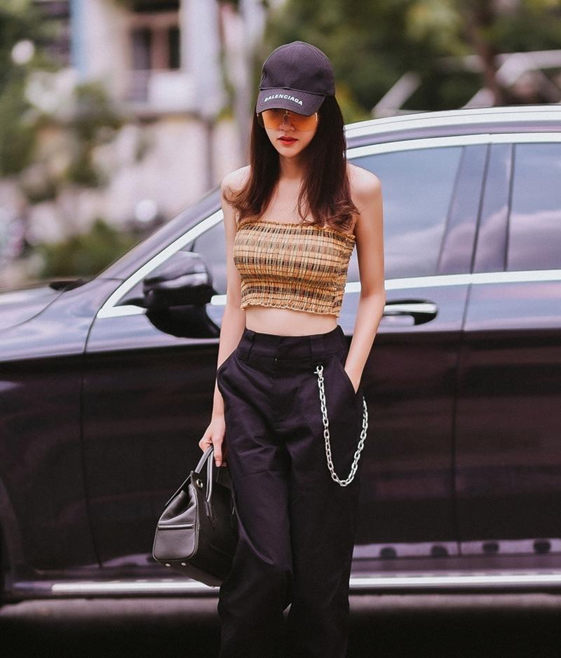 Tăng Thanh Hà lên đồ công sở sành điệu - Sơn Tùng dát hàng hiệu chất ngất dẫn đầu top sao mặc street style đẹp-3