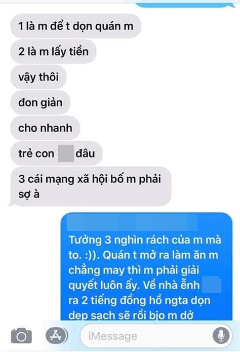 Hành động lạ trong quán ăn, khi bị nhắc nhở cặp trai gái còn vô tư thách thức chủ quán-5