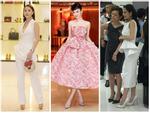 Ngọc Trinh đẹp như tiên giáng trần - Hoa hậu Tiểu Vy liên tục thả bùa yêu bằng trang phục màu trắng ĐẸP nhất thảm đỏ-12