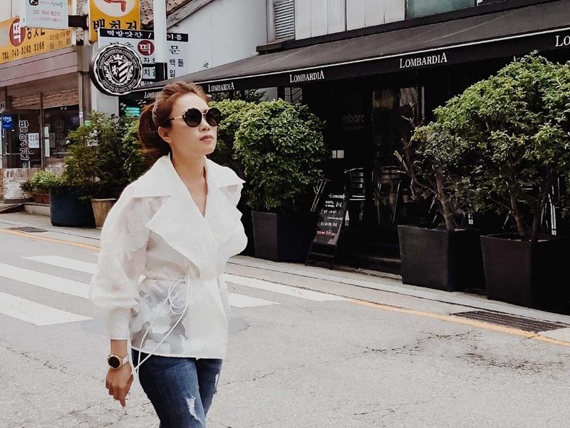 Xem ngay màn trình diễn nét đến từng milimet của Mỹ Tâm trên đài MBC Hàn Quốc-5