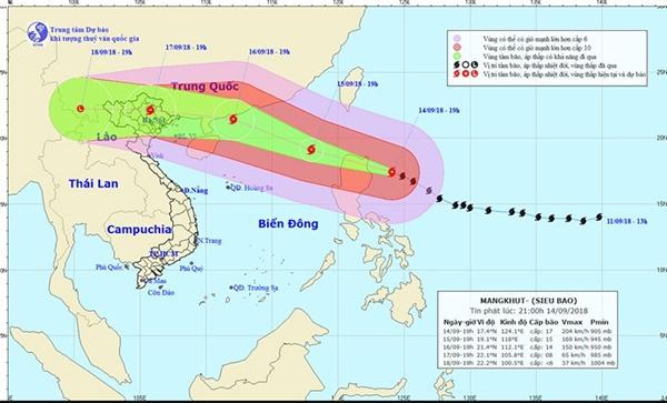 Dự báo thời tiết 15/9: Siêu bão vào biển Đông, gần 400.000 quân ứng trực-1