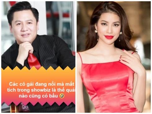 Vận đen đeo bám Phạm Hương khi ảnh hoa hậu bụng to như mang bầu năm 2016 bị dân mạng đào mộ-14