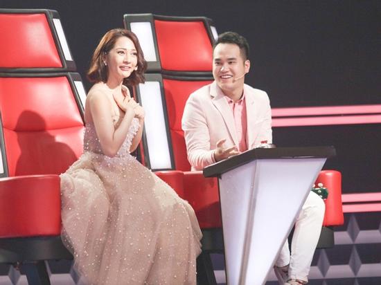 Bảo Anh lấy cả 'người yêu tin đồn' Bùi Tiến Dũng ra để chiêu dụ thí sinh nhưng vẫn thua Vũ Cát Tường