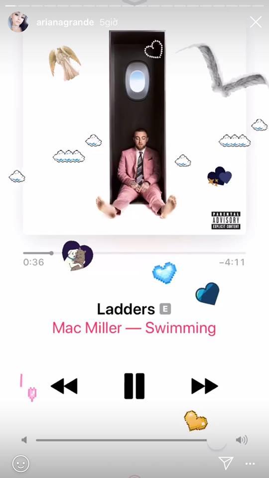 Chắc chắn Ariana Grande vẫn chưa vượt qua được cái chết uẩn khúc của Mac Miller!-1