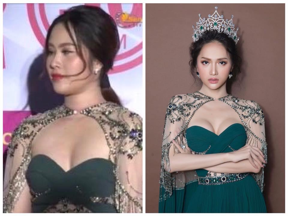 Nam Em để lộ thân hình phì nhiêu màu mỡ, bị ví von là hàng mua online khi đụng thiết kế với Hương Giang-3