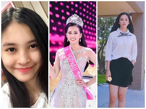 Cận cảnh nhan sắc mặt mộc 'nhìn là yêu' của Tân hoa hậu Việt Nam 2018 - Trần Tiểu Vy